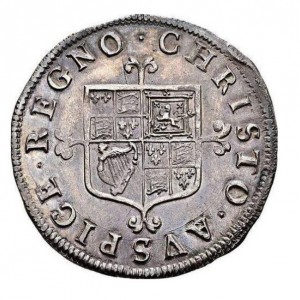 Реверс монеты Англия, 1 шиллинг, 1660