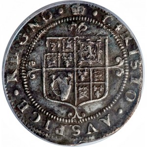 Реверс монеты Англия, 1 шиллинг, 1660