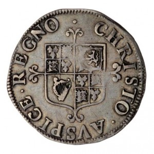 Реверс монеты Англия, 1 шиллинг, 1661