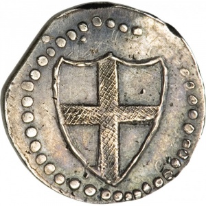 Аверс монеты Англия, ½ пенни, 1649