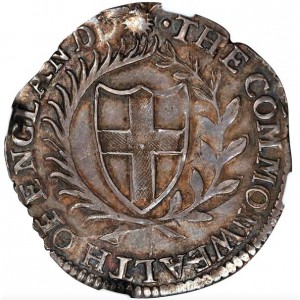 Аверс монеты Англия, 6 пенсов, 1649-1660