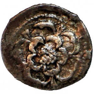 Реверс монеты Англия, ½ пенни, 1625