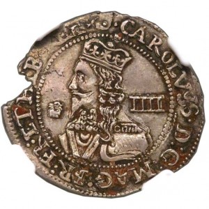 Аверс монеты Англия, 4 пенса, 1646