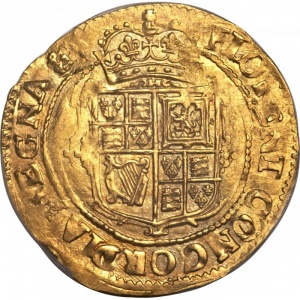 Реверс монеты Англия, 1 юнайт, 1625, Второй бюст Карла I
