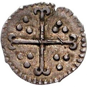 Реверс монеты Англия, ½ пенни, 1603