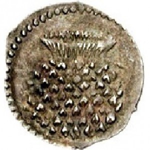 Реверс монеты Англия, ½ пенни, 1625