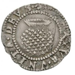 Реверс монеты Англия, 1 пенни, 1604