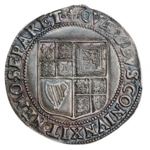 Реверс монеты Англия, 1 шиллинг, 1604, Третий бюст Якова I