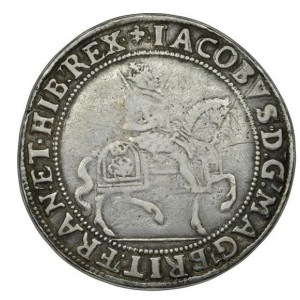 Аверс монеты Англия, ½ кроны, 1604
