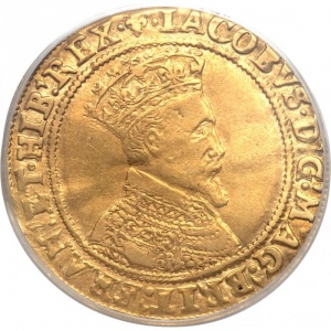 Аверс монеты Англия, 2 кроны, 1604