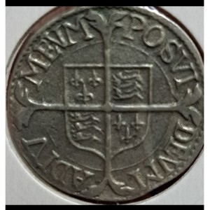 Реверс монеты Англия, 4 пенса, 1560