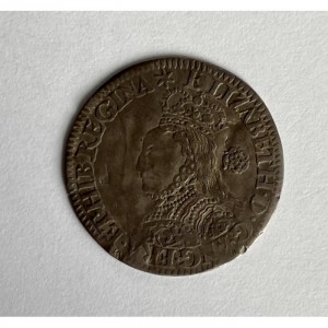 Аверс монеты Англия, 6 пенсов, 1562