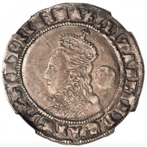 Аверс монеты Англия, 6 пенсов, 1573-1577