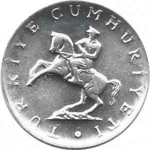 Аверс монеты Турция, 5 лир, 1981