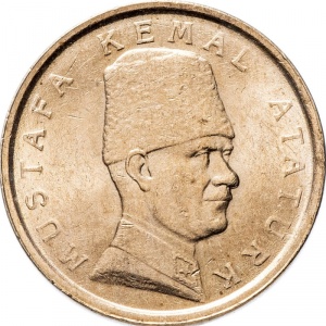 Реверс монеты Турция, 100.000 лир, 1999-2000