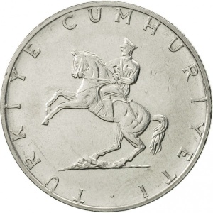 Аверс монеты Турция, 5 лир, 1974-1979