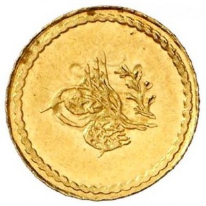 Аверс монеты Турция, ¼ алтына, 1839