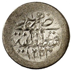Реверс монеты Турция, 1 акче, 1808