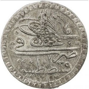 Аверс монеты Турция, 1 куруш, 1808