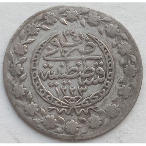 Реверс монеты Турция, 1 куруш, 1808