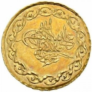 Аверс монеты Турция, ¼ седид махмудийе, 1808