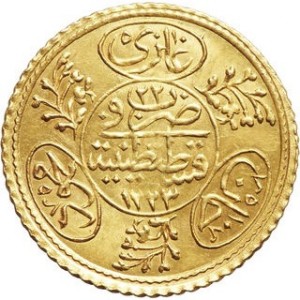 Реверс монеты Турция, 1 хайире, 1808