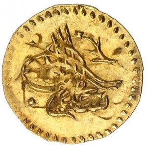 Аверс монеты Турция, ¼ зери-махбуба, 1789