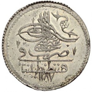Аверс монеты Турция, 1 куруш, 1774