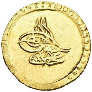 Аверс монеты Турция, 1 алтын, 1774