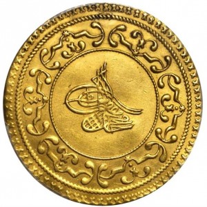 Аверс монеты Турция, 3 алтына, 1730