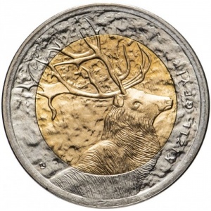 Реверс монеты Турция, 1 лира, 2012, Олень