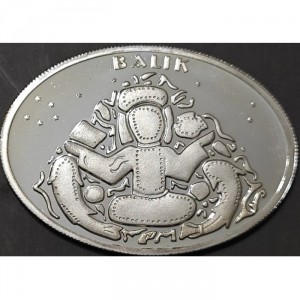 Реверс монеты Турция, 25 новых лир, 2008, Знаки зодиака - Рыбы