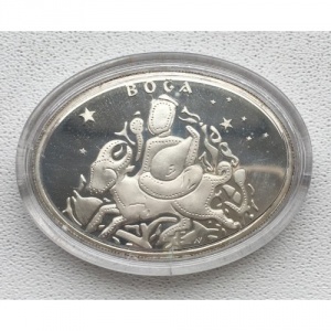 Реверс монеты Турция, 25 новых лир, 2008, Знаки зодиака - Телец