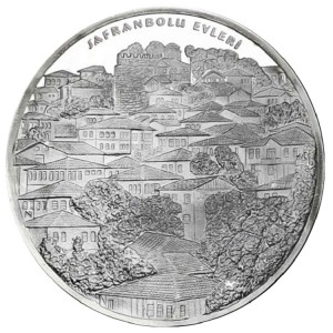 Аверс монеты Турция, 30 новых лир, 2007, Дома Сафранболу