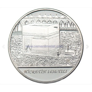 Аверс монеты Турция, 50 лир, 2009, 1430 лет Хиджре