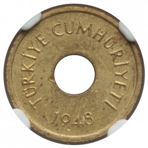 Аверс монеты Турция, ½ куруша, 1948, ½ куруш