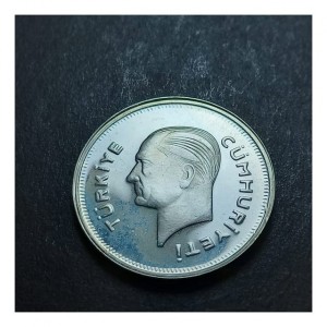 Аверс монеты Турция, 50 курушей, 1935