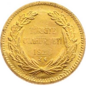 Аверс монеты Турция, 25 курушей, 1923, Исмет Инёню