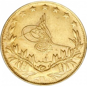 Аверс монеты Турция, 100 курушей, 1918