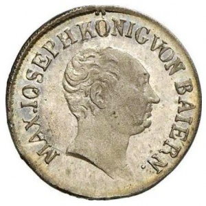 Аверс монеты Бавария, 3 крейцера, 1807-1825