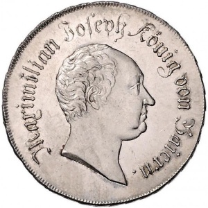 Аверс монеты Бавария, ½ талера, 1807