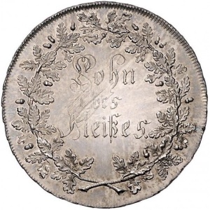 Реверс монеты Бавария, ½ талера, 1807