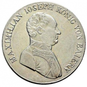 Аверс монеты Бавария, 1 талер, 1807-1822