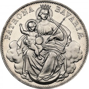 Реверс монеты Бавария, 1 талер, 1865-1871