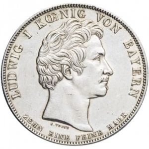 Аверс монеты Бавария, 1 талер, 1830, Лояльность баварцев королевской семье