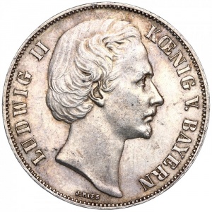 Аверс монеты Бавария, 1 талер, 1871, Победа Германии во Франко-прусской войне