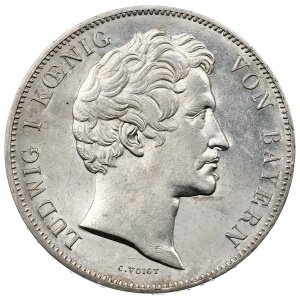 Аверс монеты Бавария, 2 талера, 1839, Максимилиан I, курфюрст Баварии