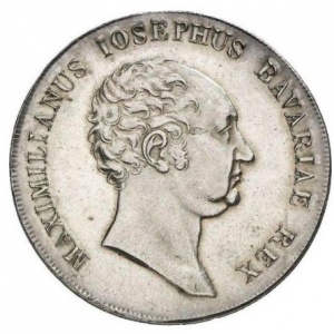 Аверс монеты Бавария, 1 кроненталер, 1809-1825