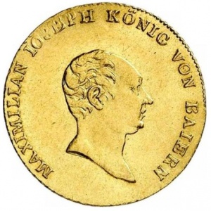 Аверс монеты Бавария, 1 дукат, 1807-1822