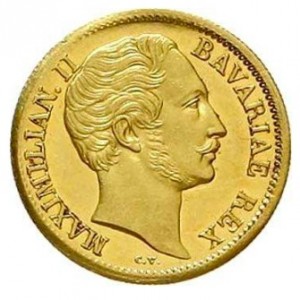 Аверс монеты Бавария, 1 дукат, 1863